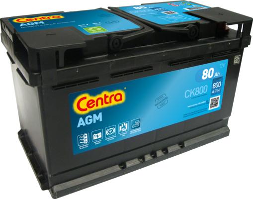 CENTRA CK800 - Стартерная аккумуляторная батарея, АКБ parts5.com