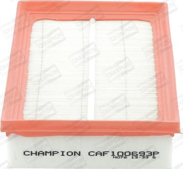 Champion CAF100693P - Воздушный фильтр parts5.com