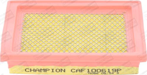 Champion CAF100619P - Воздушный фильтр parts5.com