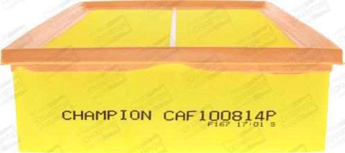 Champion CAF100814P - Воздушный фильтр parts5.com