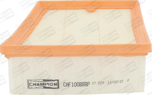 Champion CAF100888P - Воздушный фильтр parts5.com