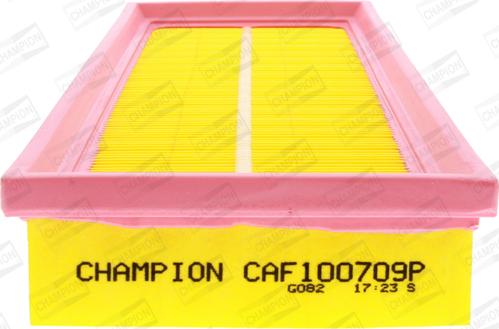 Champion CAF100709P - Воздушный фильтр parts5.com