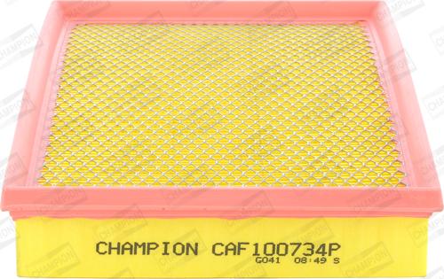 Champion CAF100734P - Воздушный фильтр parts5.com