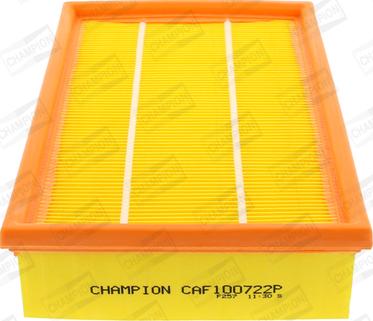 Champion CAF100722P - Воздушный фильтр parts5.com