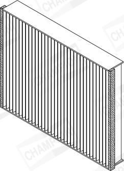 Champion CCF0472C - Фильтр воздуха в салоне parts5.com