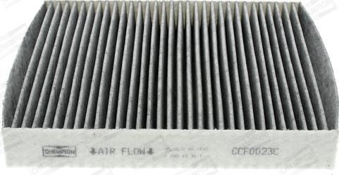 Champion CCF0023C - Фильтр воздуха в салоне parts5.com