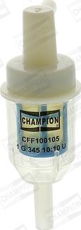 Champion CFF100105 - Топливный фильтр parts5.com