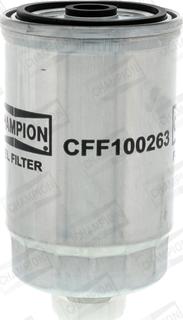 Champion CFF100263 - Топливный фильтр parts5.com