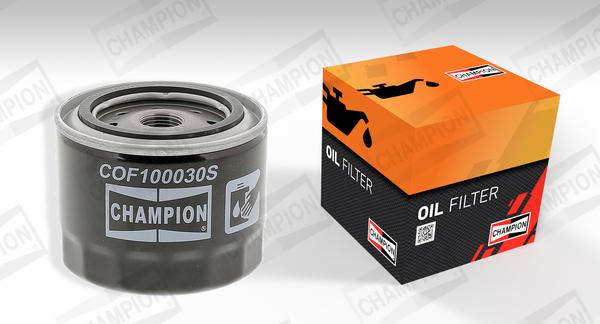 Champion COF100030S - Oil Filter parts5.com