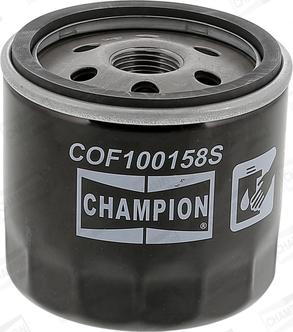 Champion COF100158S - Oil Filter parts5.com