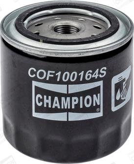 Champion COF100164S - Масляный фильтр parts5.com