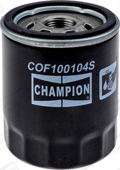 Champion COF100104S - Масляный фильтр parts5.com