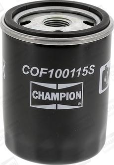 Champion COF100115S - Масляный фильтр parts5.com