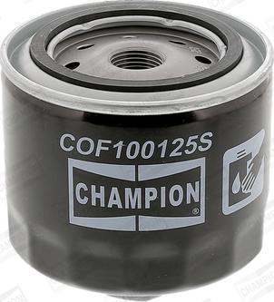 Champion COF100125S - Масляный фильтр parts5.com