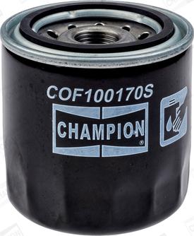 Champion COF100170S - Oil Filter parts5.com