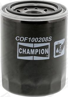 Champion COF100208S - Масляный фильтр parts5.com