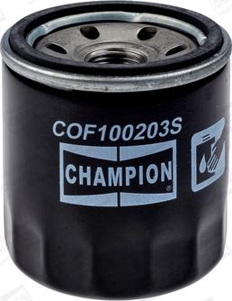 Champion COF100203S - Масляный фильтр parts5.com