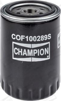 Champion COF100289S - Oil Filter parts5.com