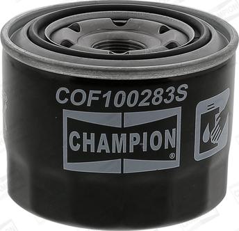 Champion COF100283S - Масляный фильтр parts5.com