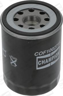 Champion COF100271S - Масляный фильтр parts5.com