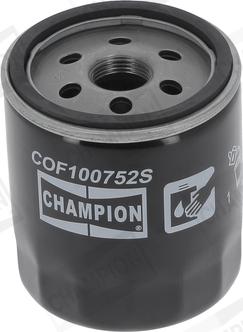 Champion COF100752S - Масляный фильтр parts5.com