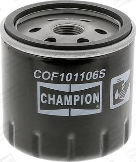 Champion COF101106S - Масляный фильтр parts5.com