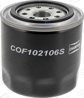 Champion COF102106S - Oil Filter parts5.com