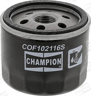 Champion COF102116S - Масляный фильтр parts5.com