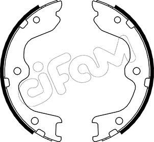 Cifam 153-294 - Комплект тормозов, ручник, парковка parts5.com