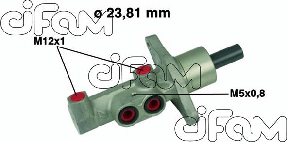 Cifam 202-475 - Главный тормозной цилиндр parts5.com