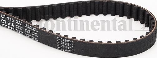 Continental CTAM CT 915 - Зубчатый ремень ГРМ parts5.com