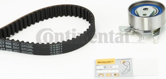 Continental CTAM CT 866 K1 - Комплект ремня ГРМ parts5.com