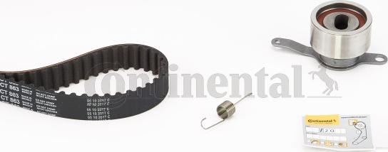 Continental CTAM CT 863 K1 - Комплект ремня ГРМ parts5.com