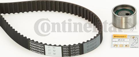 Continental CTAM CT 757 K1 - Комплект ремня ГРМ parts5.com