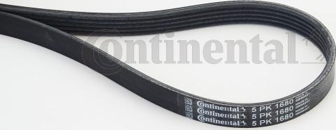 Continental CTAM 5PK1680 - Поликлиновой ремень parts5.com