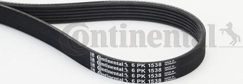 Continental CTAM 6PK1538 - Поликлиновой ремень parts5.com