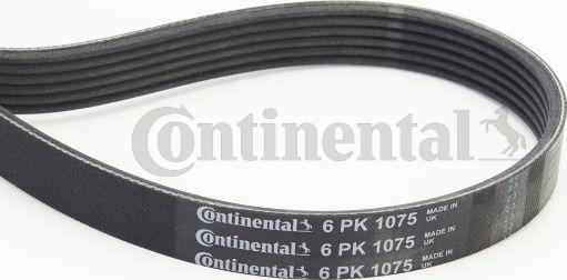 Continental CTAM 6 PK 1075 - Поликлиновой ремень parts5.com