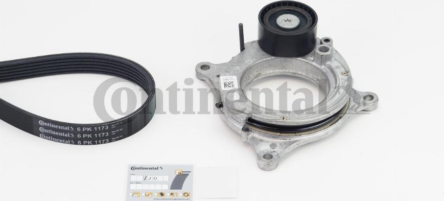 Continental CTAM 6 PK 1173 K2 - Поликлиновый ременный комплект parts5.com