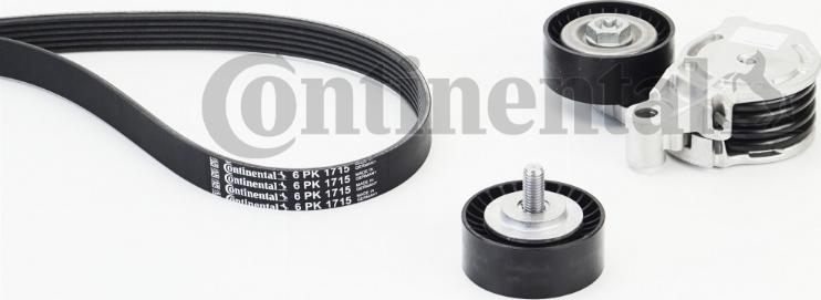 Continental CTAM 6PK1715K2 - Поликлиновый ременный комплект parts5.com