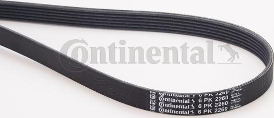 Continental CTAM 6 PK 2260 - Поликлиновой ремень parts5.com