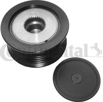 Continental CTAM AP9028 - Шкив генератора, муфта parts5.com