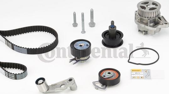 Continental CTAM CT957WP4 - Водяной насос + комплект зубчатого ремня parts5.com