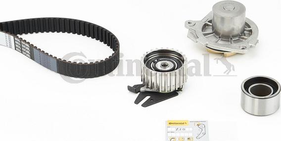 Continental CTAM CT968WP1 - Водяной насос + комплект зубчатого ремня parts5.com