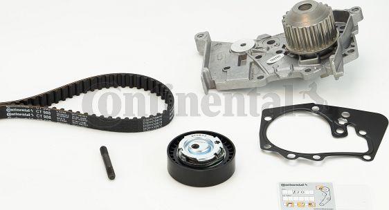 Continental CTAM CT 988 WP3 - Водяной насос + комплект зубчатого ремня parts5.com