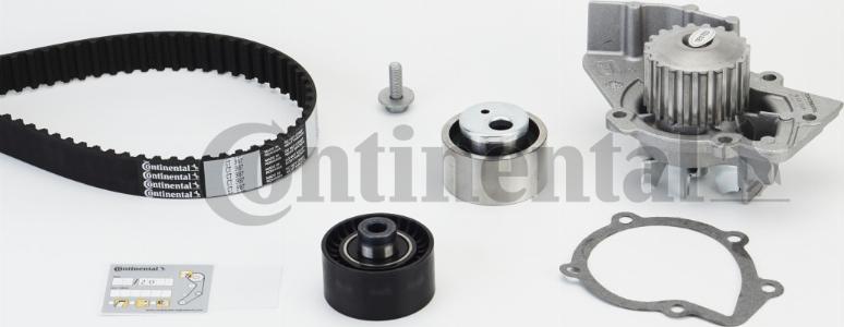 Continental CTAM CT 987 WP2 - Water Pump & Timing Belt Set parts5.com