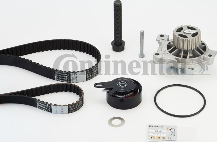 Continental CTAM CT 939 WP10 PRO - Водяной насос + комплект зубчатого ремня parts5.com