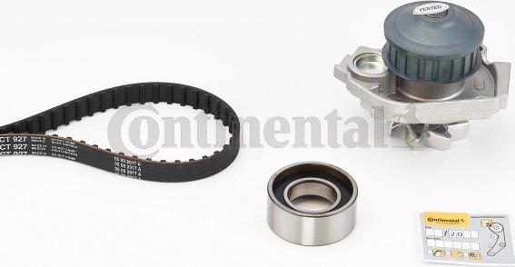 Continental CTAM CT927WP1 - Водяной насос + комплект зубчатого ремня parts5.com