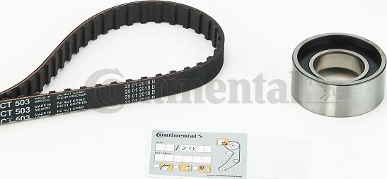 Continental CTAM CT 503 K1 - Комплект ремня ГРМ parts5.com