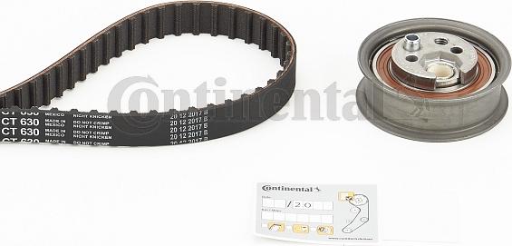 Continental CTAM CT 630 K4 - Комплект ремня ГРМ parts5.com