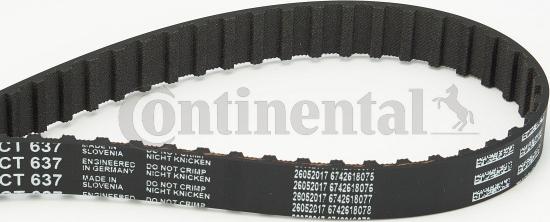 Continental CTAM CT637 - Зубчатый ремень ГРМ parts5.com